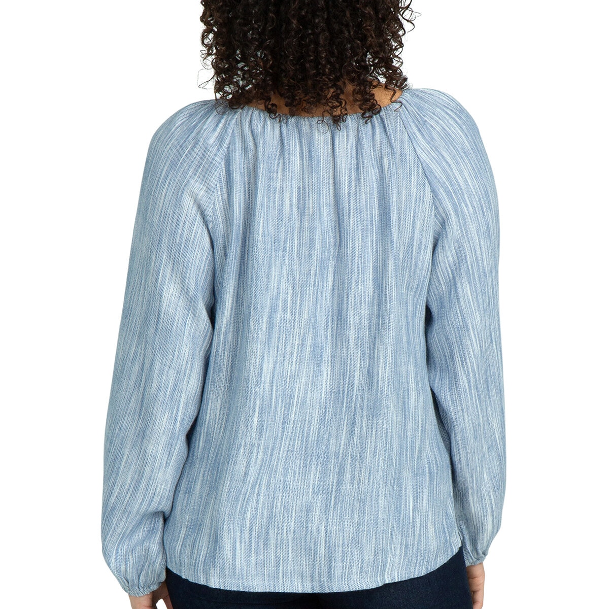 Boston Traders Blusa para Dama Azul Extra Chica Boston Traders Blusa para Dama Azul Extra Chica