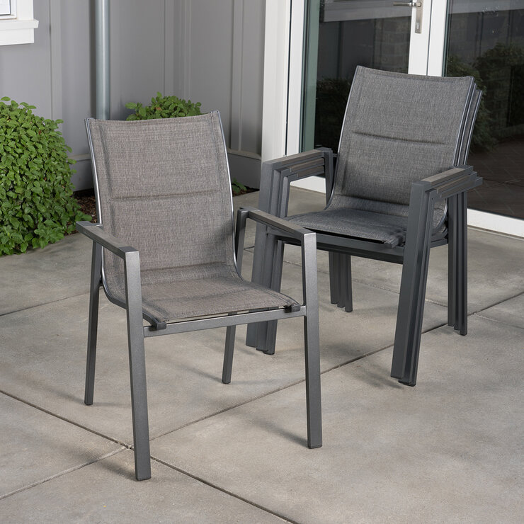 Sunvilla, Dark Forest Comedor Expandible de 9 Piezas para Exterior