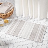 Town and Country Living Juego de 2 Tapetes para Baño gris