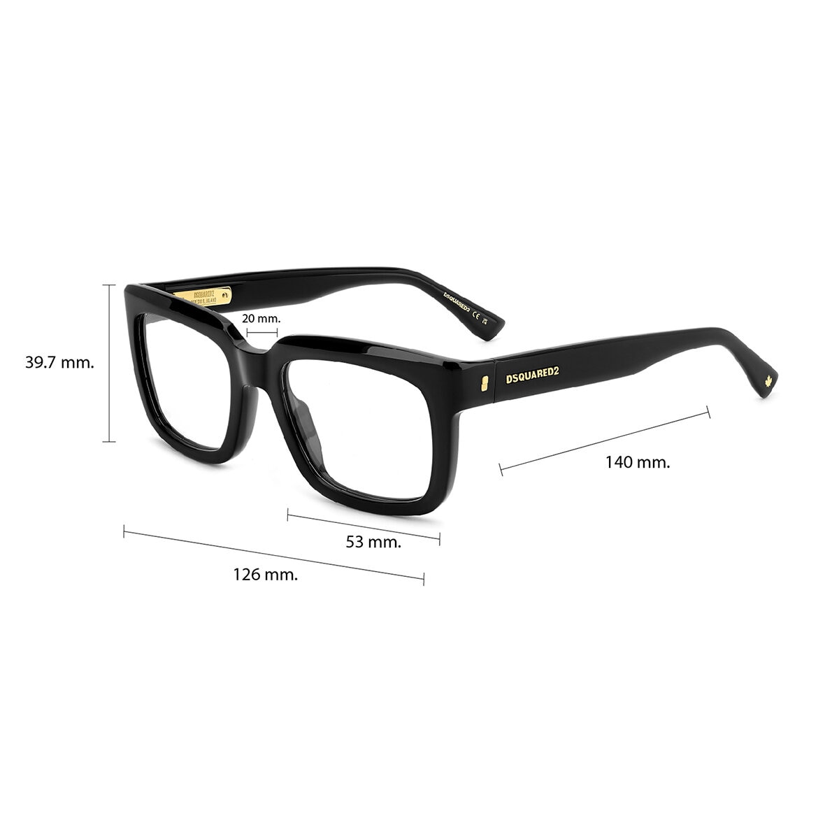 Dsquared2 D2 0144 Armazón Oftálmico