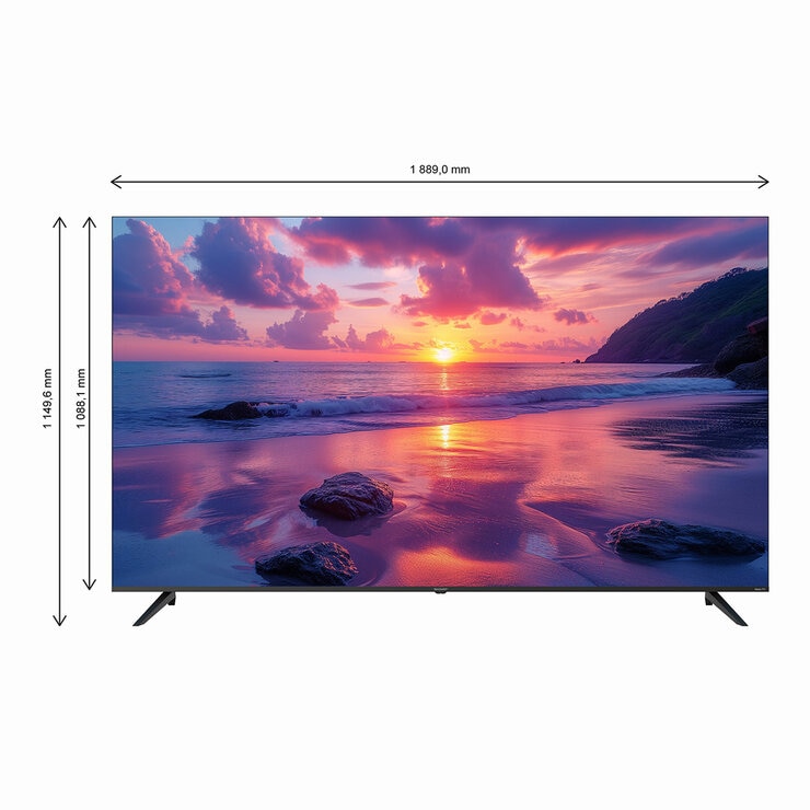 Sharp Pantalla 85" QLED 4K Roku TV Sharp Pantalla 85" QLED 4K Roku TV