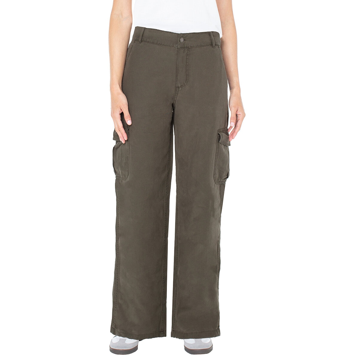 Well Worn Pantalones para Dama verde 6
