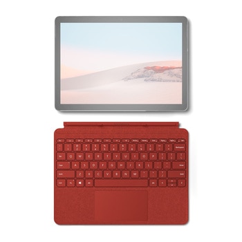 Teclado/ Funda  para Microsoft Surface Go (Go2 y Go3) - Rojo