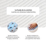 Luuna, Colchón One Memory Foam, Queen