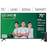 LG Pantalla 75" UHD 4K AI Smart TV