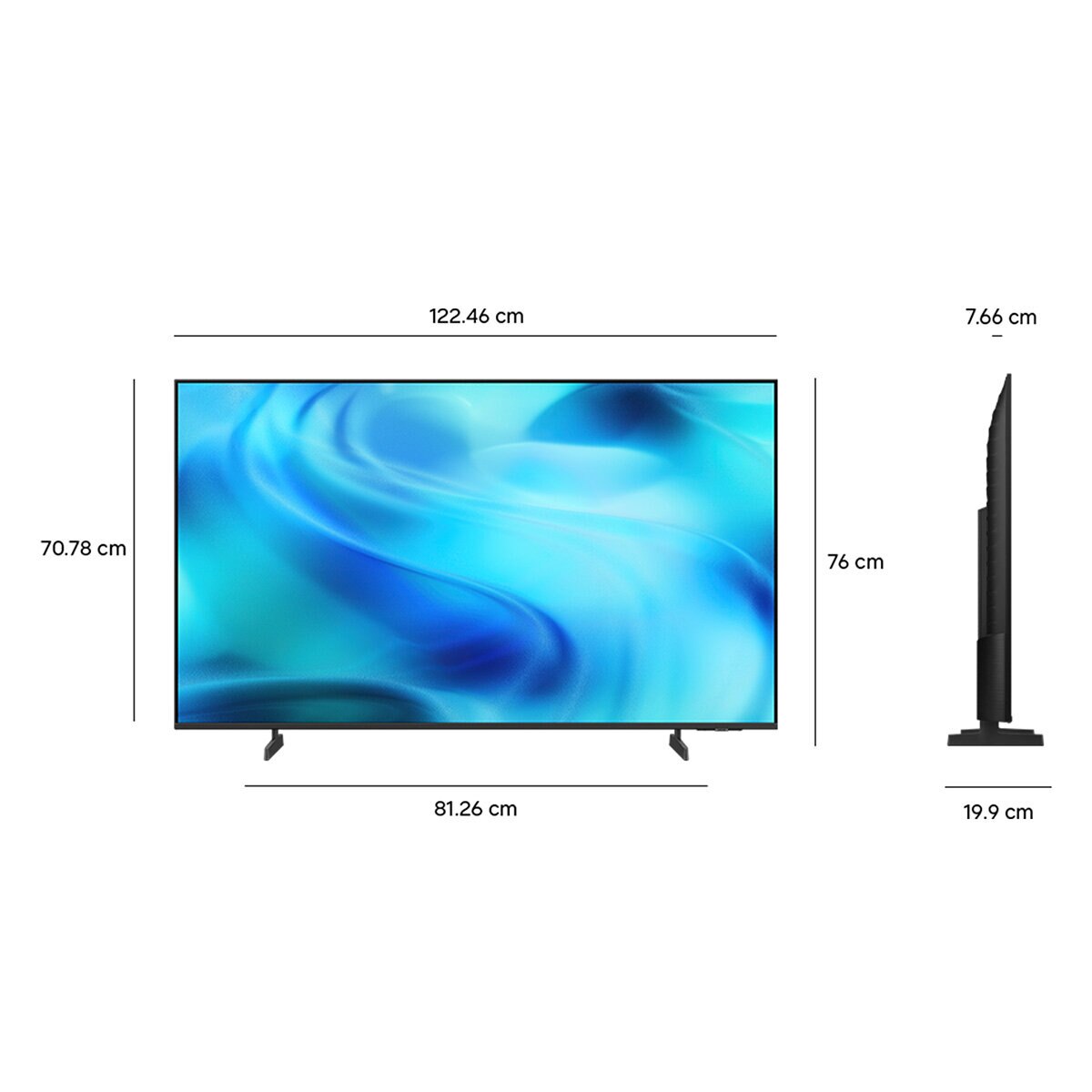 Samsung Pantalla 55" Crystal UHD Smart TV