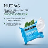 Neutrogena Toallitas Desmaquillantes 125 pzas