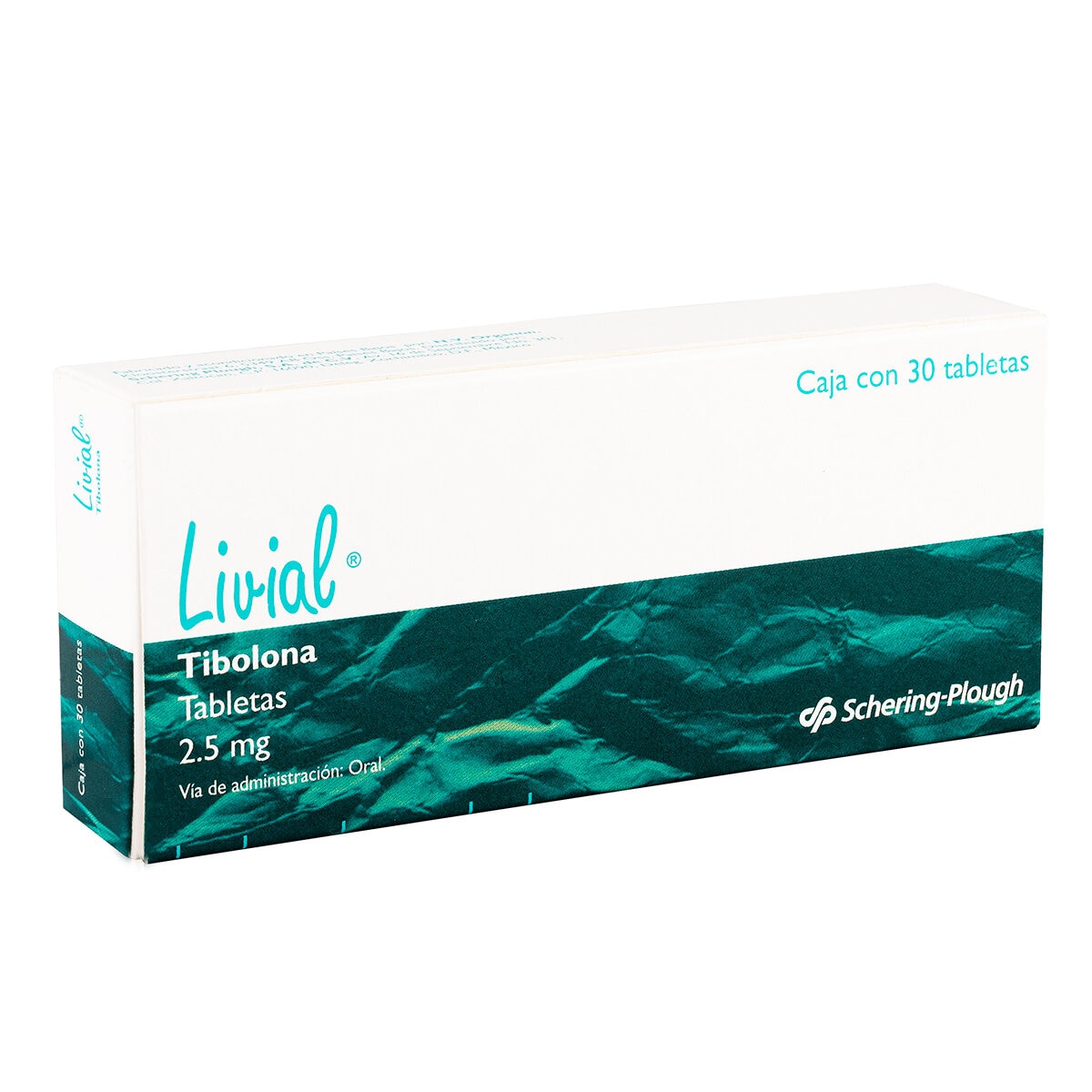 Livial 2.5mg 30 Tabletas