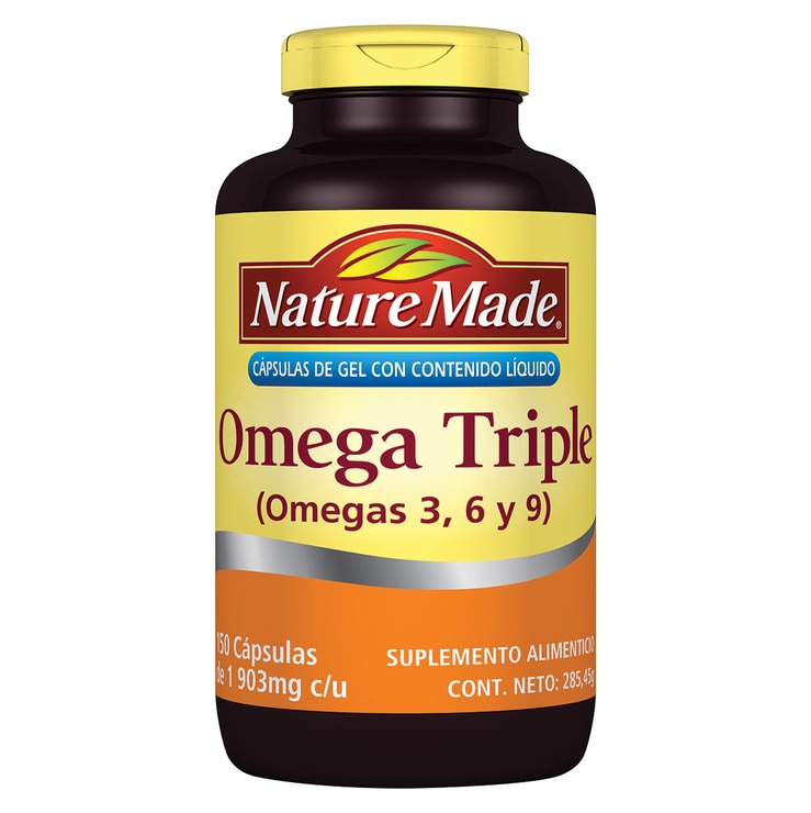 Nature Made Triple Omega 150 cápsulas Costco México