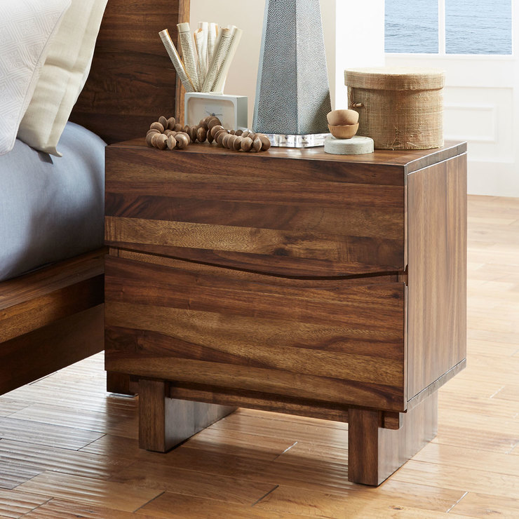 Modus Furniture, Rivina, mesa de noche, madera Costco México