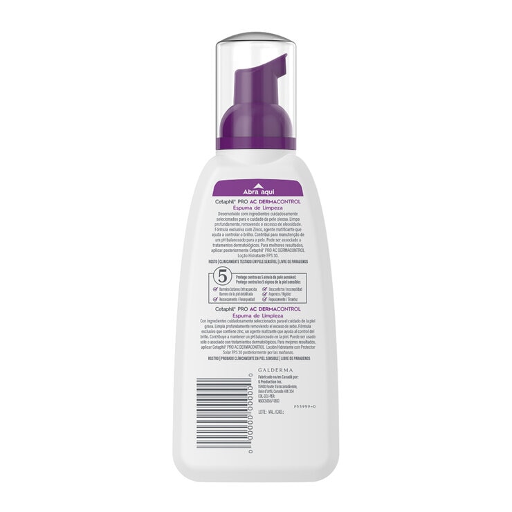 Cetaphil Pro AC Dermacontrol Espuma de Limpieza 236 ml