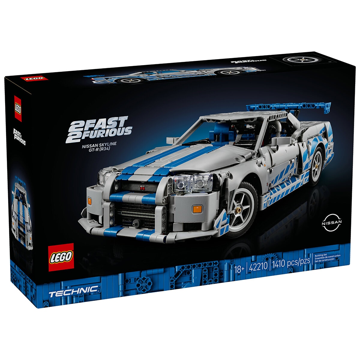 LEGO Technic Coche Nissan Skyline GT-R de Fast and Furious