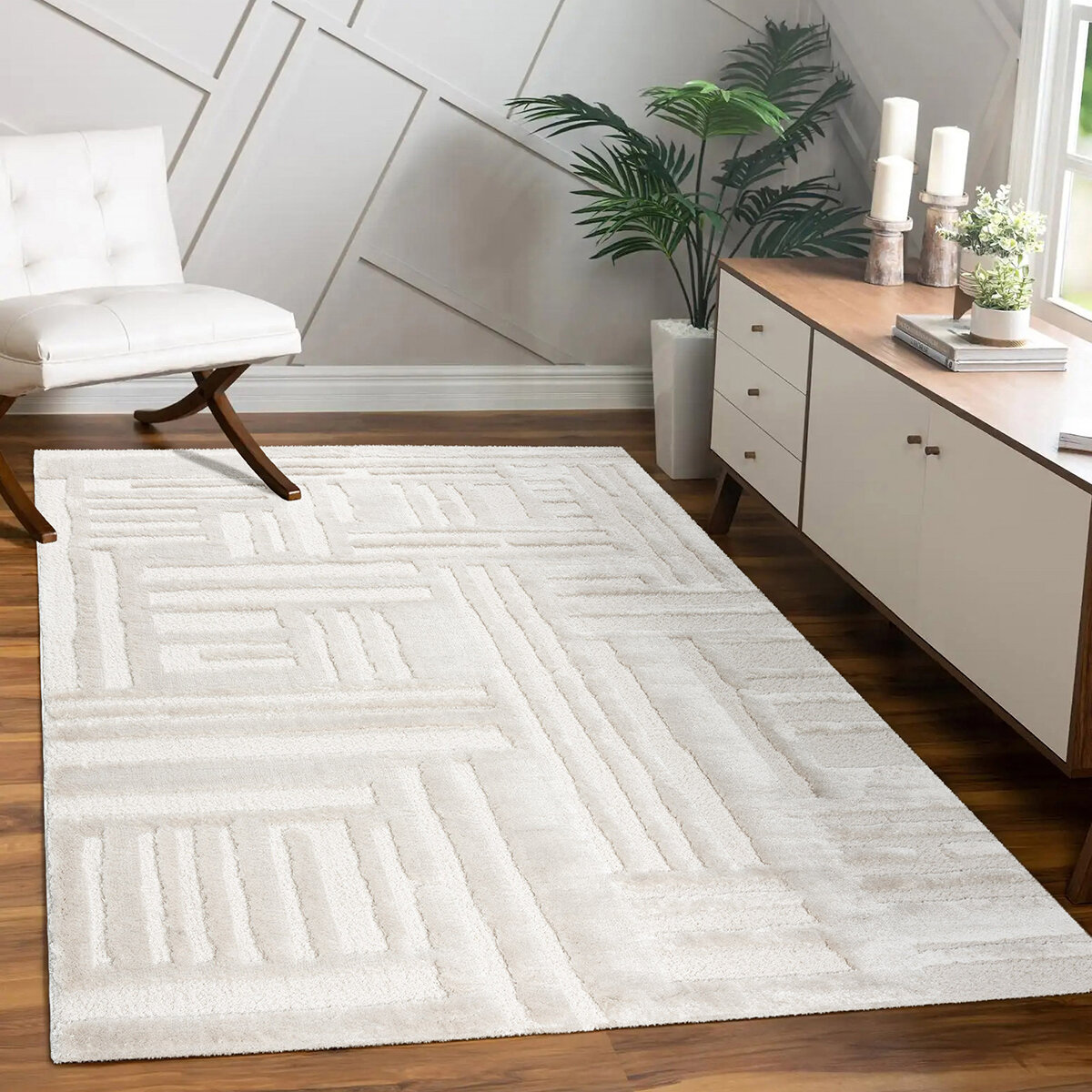 Lexus Tapete 160 cm x 214 cm Rael Beige