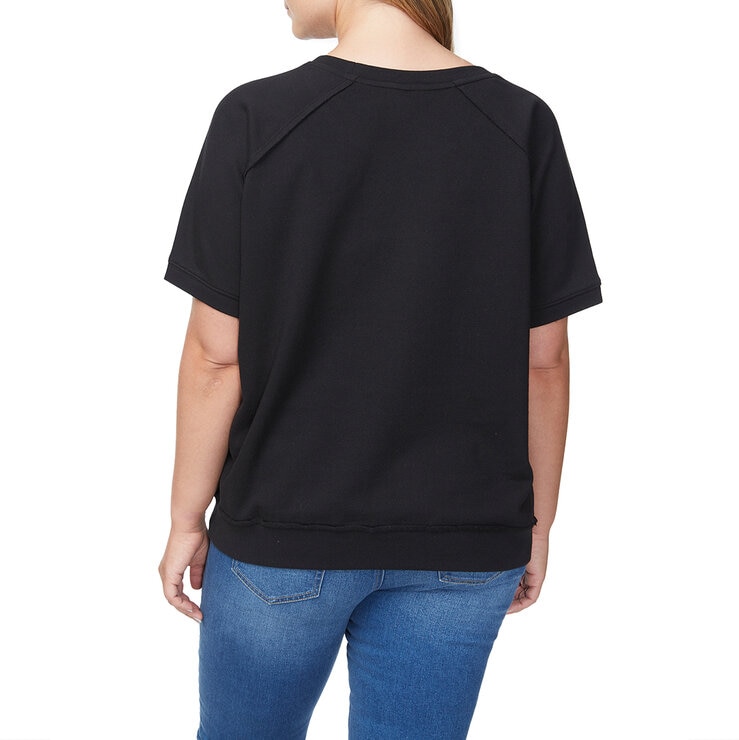 Buffalo David Bitton Sudadera para Dama Negro Mediana