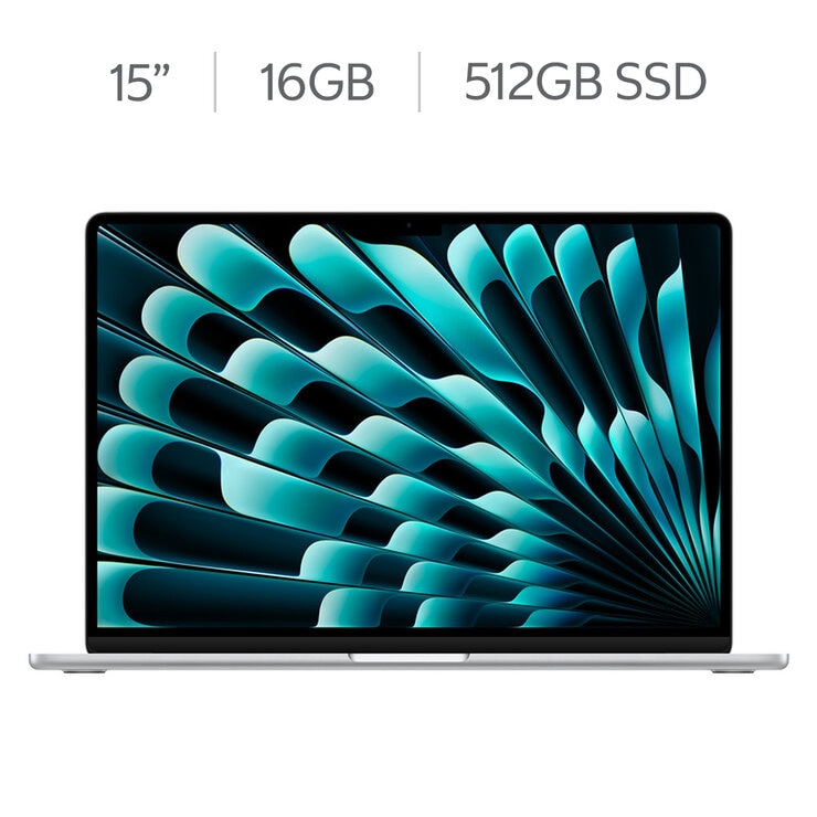 Apple MacBook Air 15" M5 16GB 512GB SSD Plata Apple MacBook Air 15" M5 16GB 512GB SSD Plata