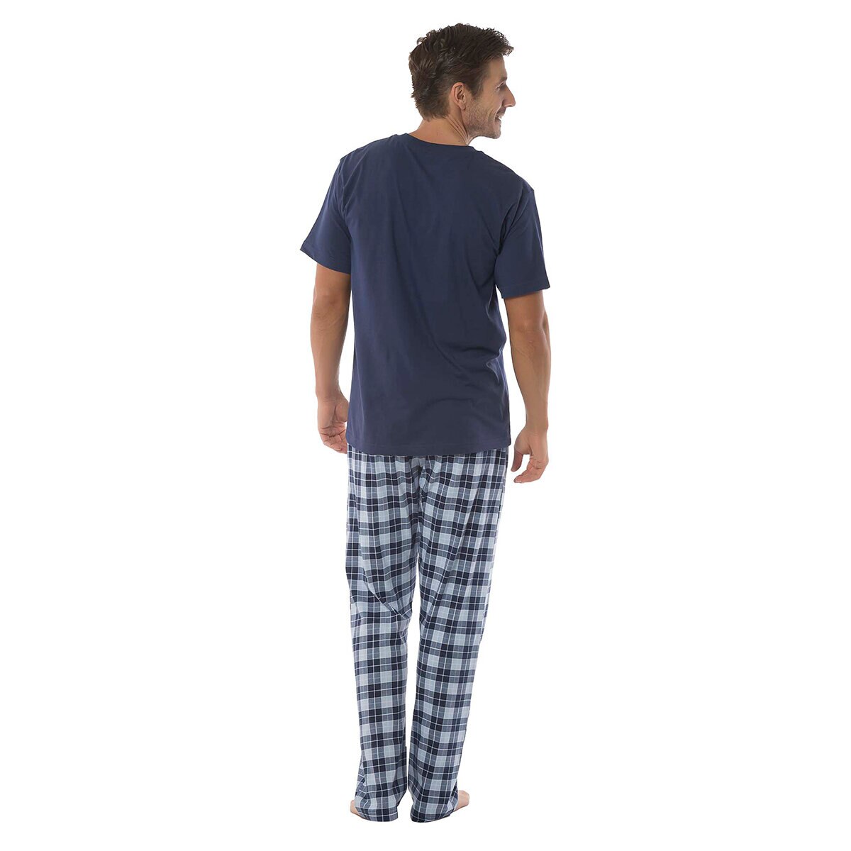 Perry Ellis Pijama de dos piezas para Caballero Azul