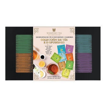 Wissotzky Tea Colección de Tés e infusiones 120 Bolsitas