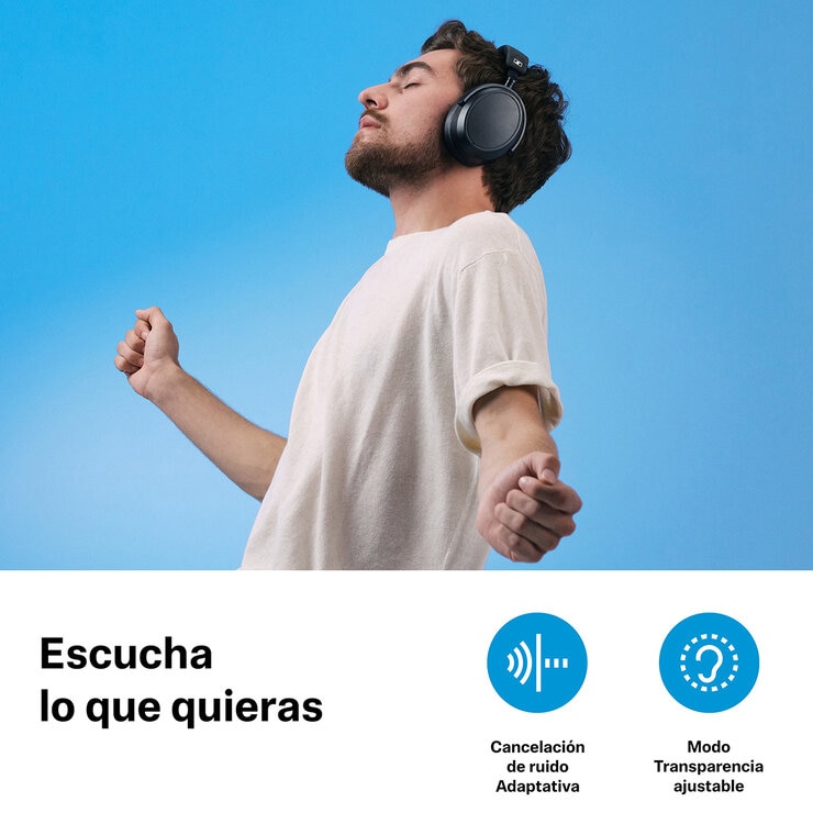 Sennheiser Momentum Wireless 4 Audífonos Bluetooth Negro