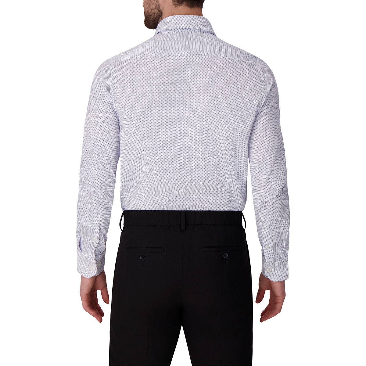 Victor Emmanuel Camisa para Caballero Blanco Cuello 16 Manga 34/35