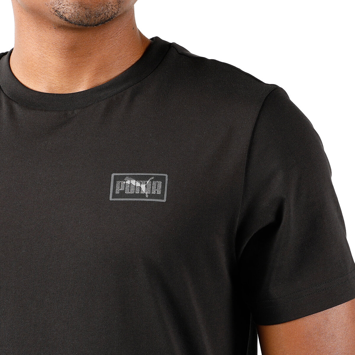 Puma Playera para Caballero Negro Extra Grande