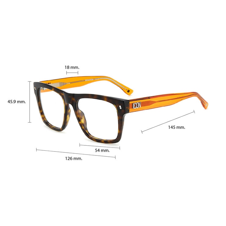 Dsquared2 ICON 0018 Armazón Oftálmico Dsquared2 ICON 0018 Armazón Oftálmico