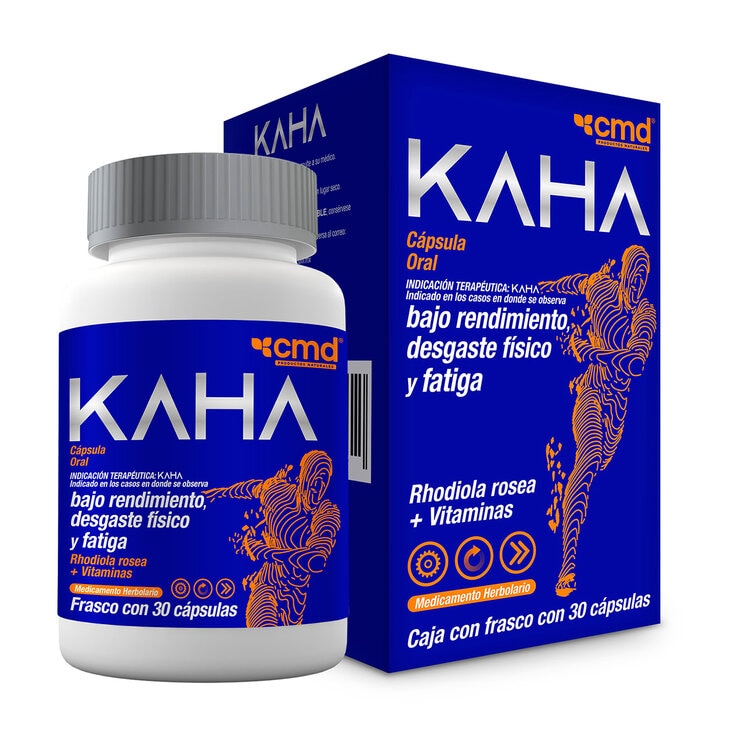Kaha Multivitamínico 2 Frascos de 30 Cápsulas c/u