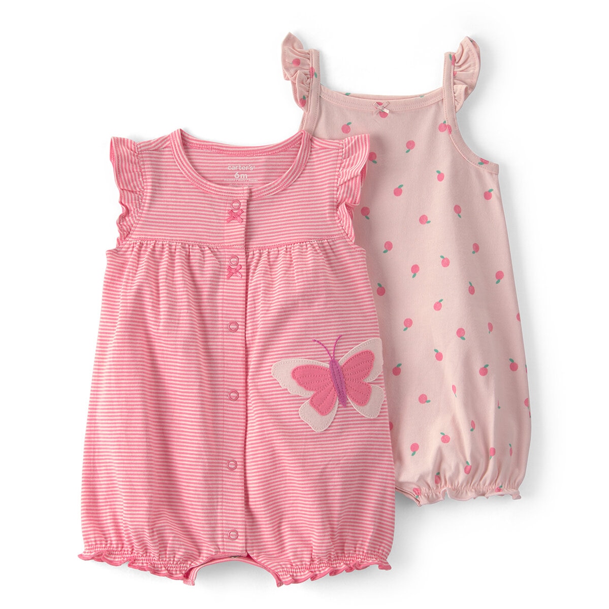 Carter's Mono 2 piezas para Bebés Rosa 12 Meses Carter's Mono 2 piezas para Bebés Rosa 12 Meses