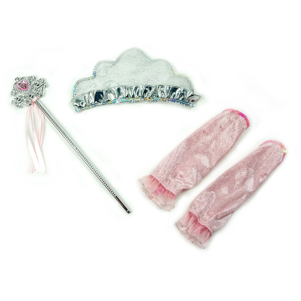 Juego de Disfraz Princesa Rosa, 7/8