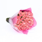 Bouquet de 48 rosas color rosa