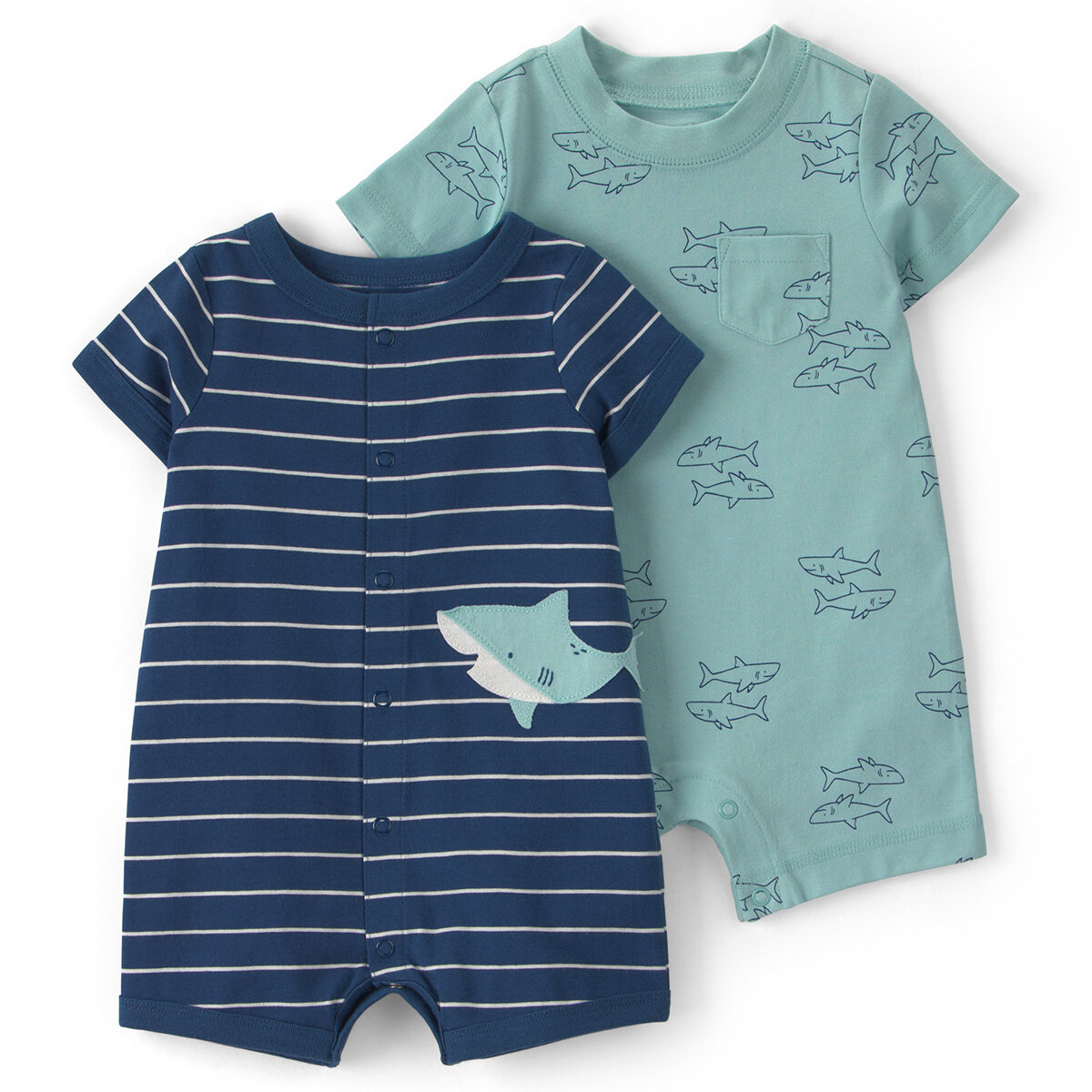 Carter's Mono 2 piezas para Bebés Azul 3 Meses