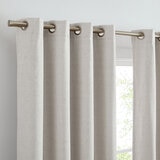 SUNBLK, Cortinas con Bloqueo Solar, Crema