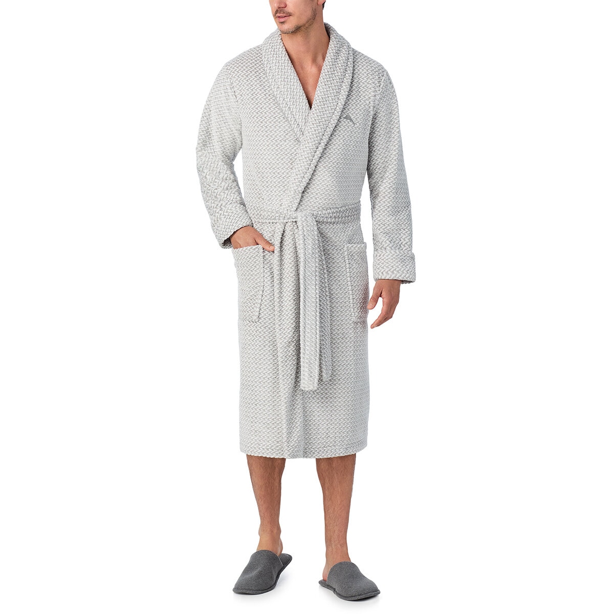 Tommy Bahama Bata para Caballero Gris Chica/Mediana Tommy Bahama Bata para Caballero Gris Chica/Mediana