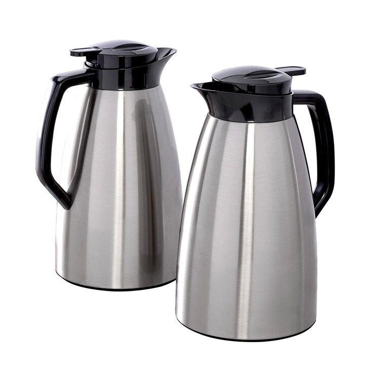 Kamenstein Juego de Termos de Acero Inoxidable con Aislamiento al vacío de 950 mL, 2 piezas Kamenstein Juego de Termos de Acero Inoxidable con Aislamiento al vacío de 950 mL, 2 piezas