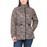 Nicole Miller Original Chamarra reversible para Dama Negro Grande Nicole Miller Original Chamarra reversible para Dama Negro Grande