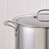 Bergner, Olla de Acero Inoxidable con Tapa de 16 L Bergner, Olla de Acero Inoxidable con Tapa de 16 L