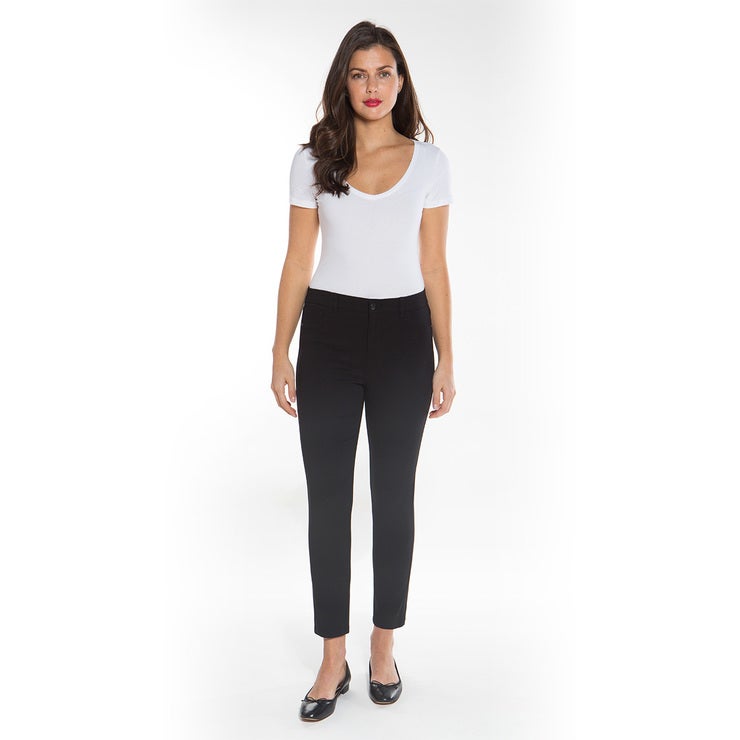 Pantalon Chino Noir Marion Serrani - Taille 38/40 - Occasion Très Bon état - Femme