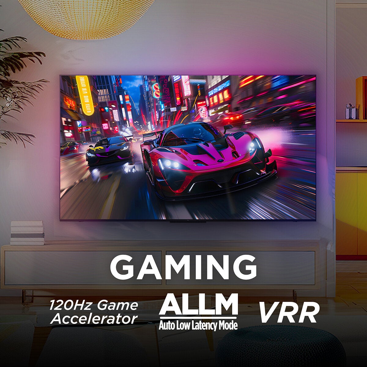 TCL Pantalla 55" QLED 4K Google TV 55Q5K