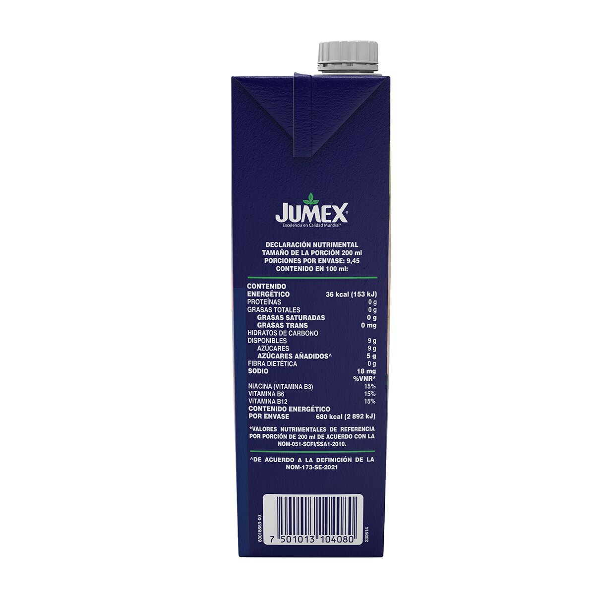 Jumex Bebida de Manzana 4 pzs de 1.89 l