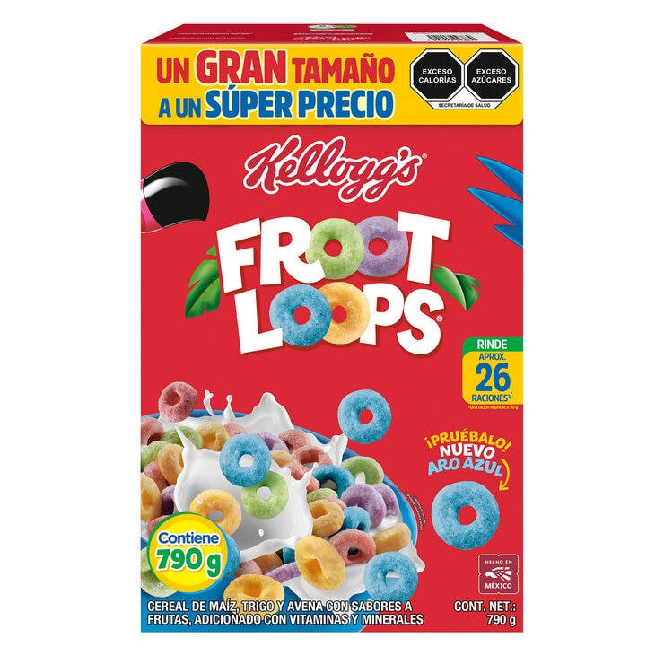 Kellogg's Froot Loops Cereal 790 g