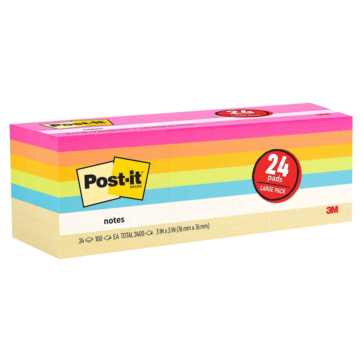 Set de Post it 3x3 24 Pack