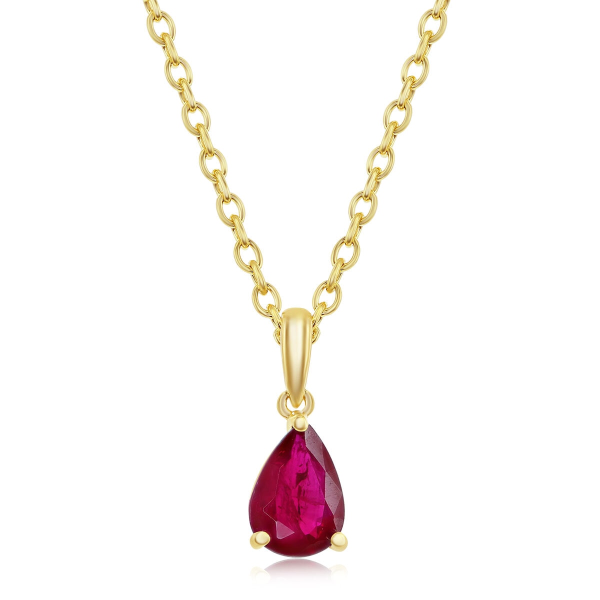 Collar de Rubi, Oro de 14K | Costco México