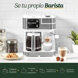 Cuisinart Cafetera Multifuncional 4 en 1, Compatible con Cápsulas Keurig K-Cup, Nespresso original Line