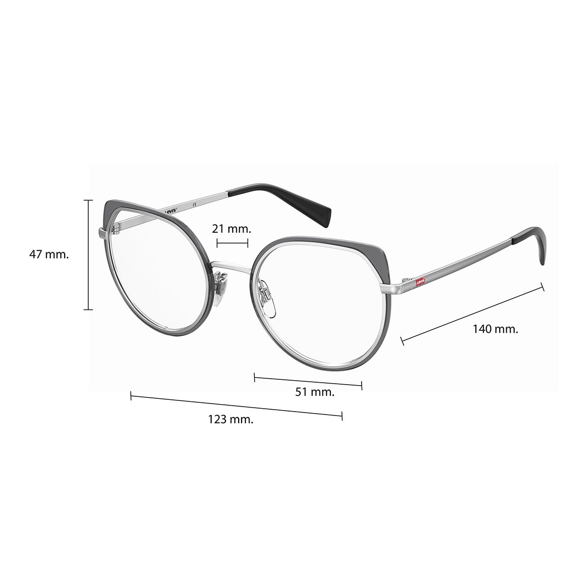 Levi's LV 1052 Armazón Oftálmico