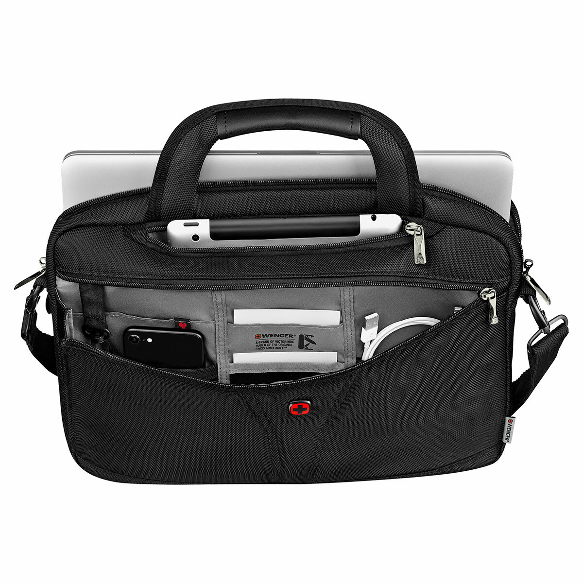 Wenger, Maletín BC UP para Laptop 14", Color Negro Wenger, Maletín BC UP para Laptop 14", Color Negro