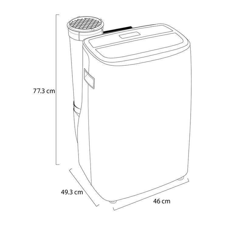 LG Aire Acondicionado Portátil Inverter con Wi-Fi, Solo Enfriamiento, 14,000 BTU, 115V