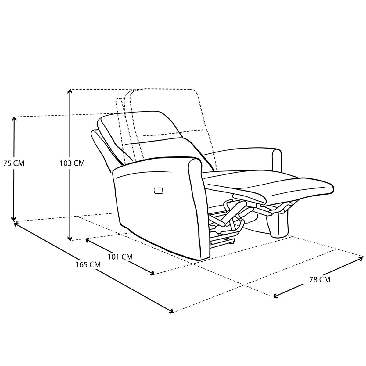 Violanti, Reclinable