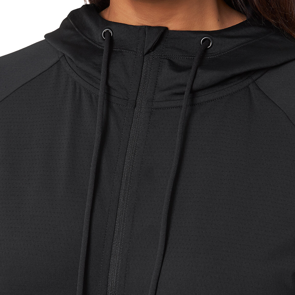 Mondetta Chamarra Deportiva para Dama Negro Extra Chica