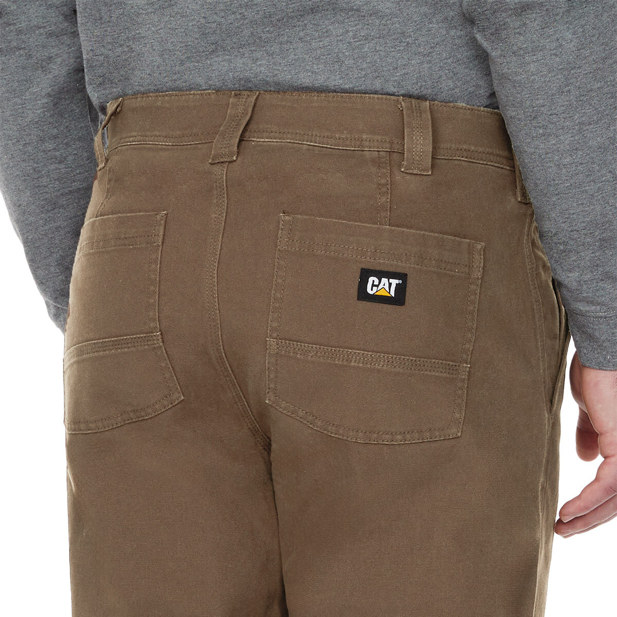Caterpillar Pantalones para Caballero Café 40x30