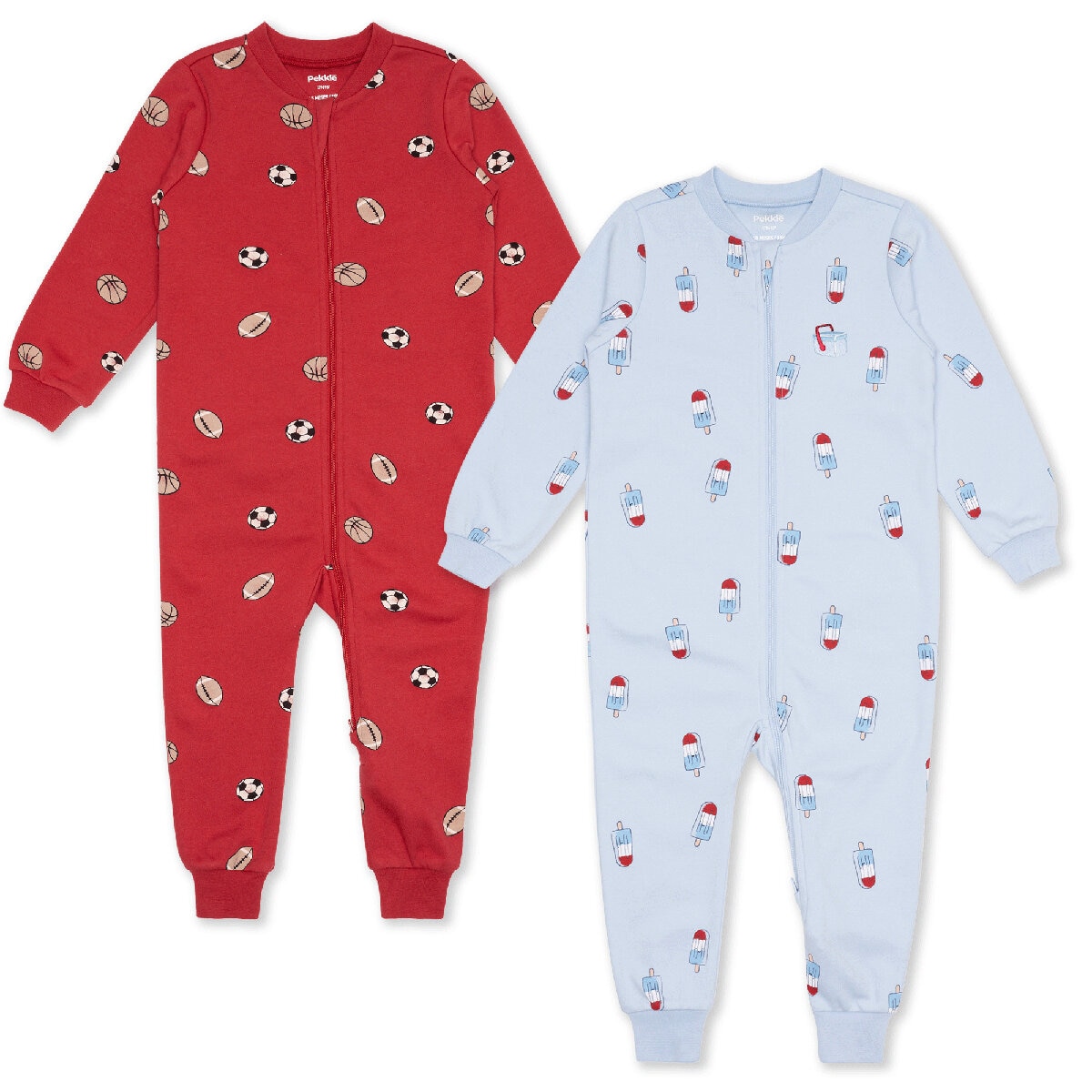 Pekkle Mameluco 2 piezas para Bebés Rojo 12 Meses Pekkle Mameluco 2 piezas para Bebés Rojo 12 Meses