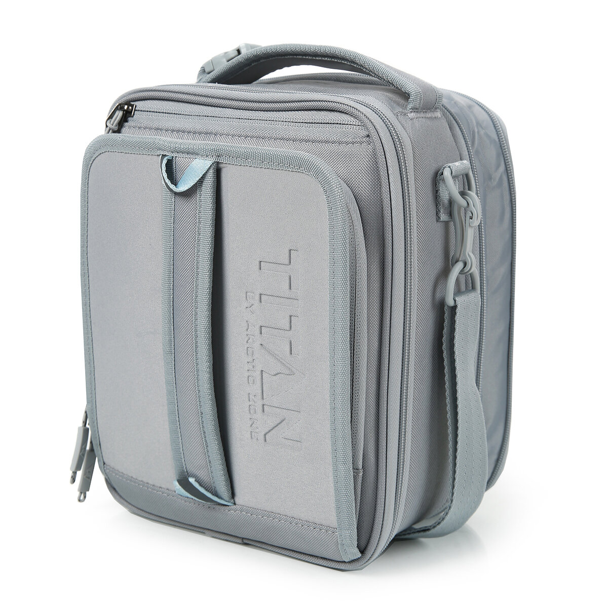 Titan Lonchera Expandible con Accesorios Gris